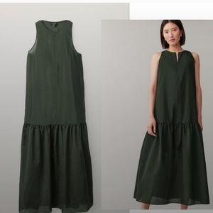 COS tank maxi tiered dress